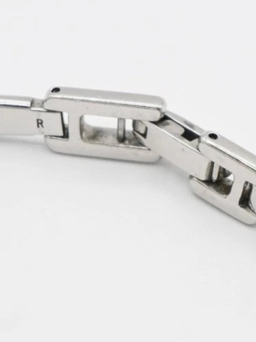 GUCCI 1400L Watch Quartz Bangle Bracelet 25 mm Stainless Steel Silver 02LC586 - Picture 11 of 16